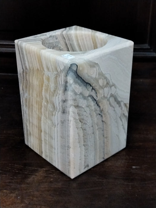 ALABASTER VOTIVE CANDLE COVER