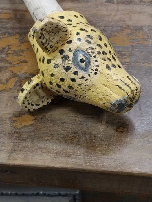 LEOPARD HEAD CANE