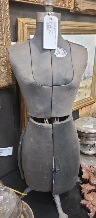 SMALL ANTIQUE DRESS FORM MANEQUIN