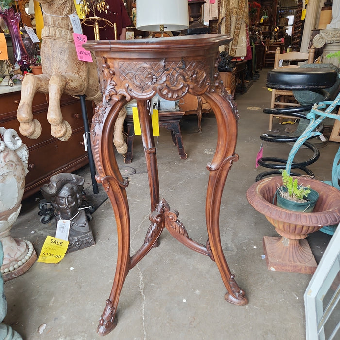 LARGE LIEGES OAK PLANT STAND