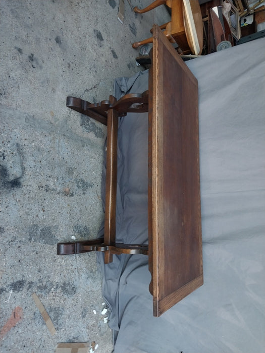 ENGLISH OAK TRESTLE BASE TABLE