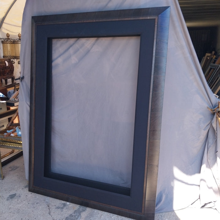 LARGE WOOD FRAME WITH BEVEL