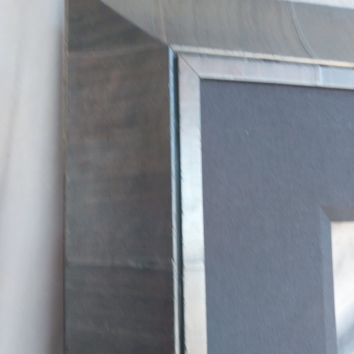 LARGE WOOD FRAME WITH BEVEL