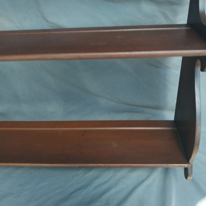 SMALL SCROLLED WALL SHELF