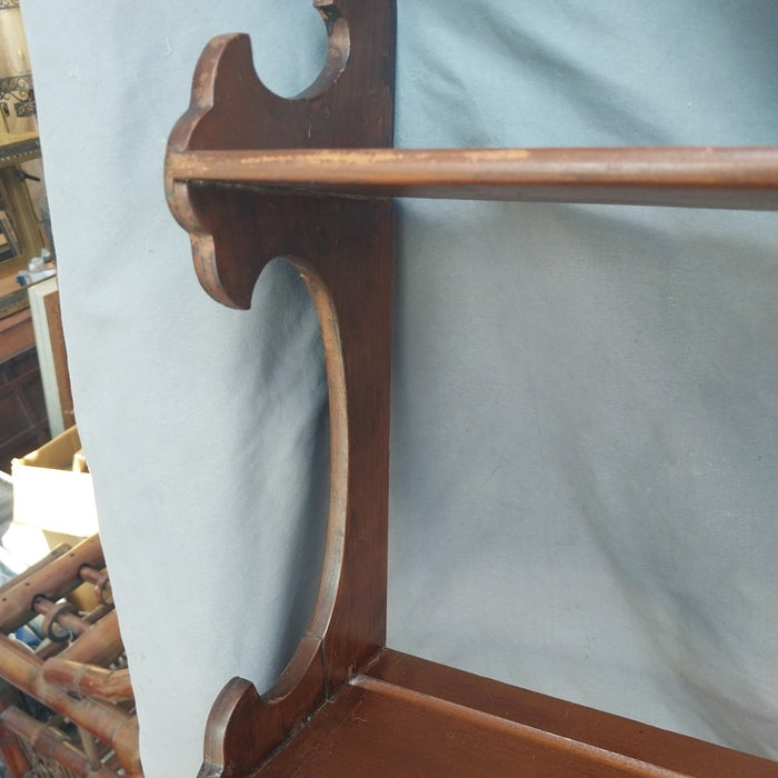 SMALL SCROLLED WALL SHELF