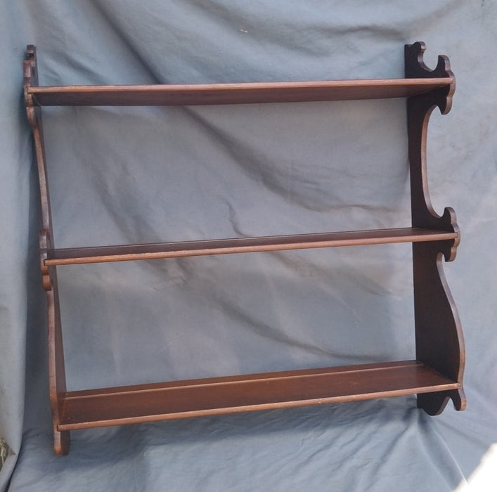 SMALL SCROLLED WALL SHELF