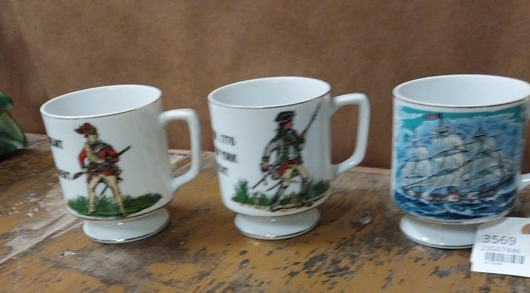 SET OF 3 BICENTENIAL CUPS