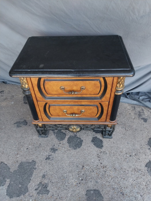 GRANITE TOP 2 DRAWER CHEST