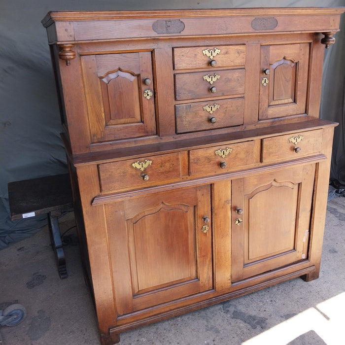 EARLY FLEMISH COURT CUPBOARD