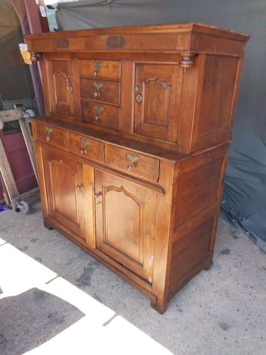 EARLY FLEMISH COURT CUPBOARD