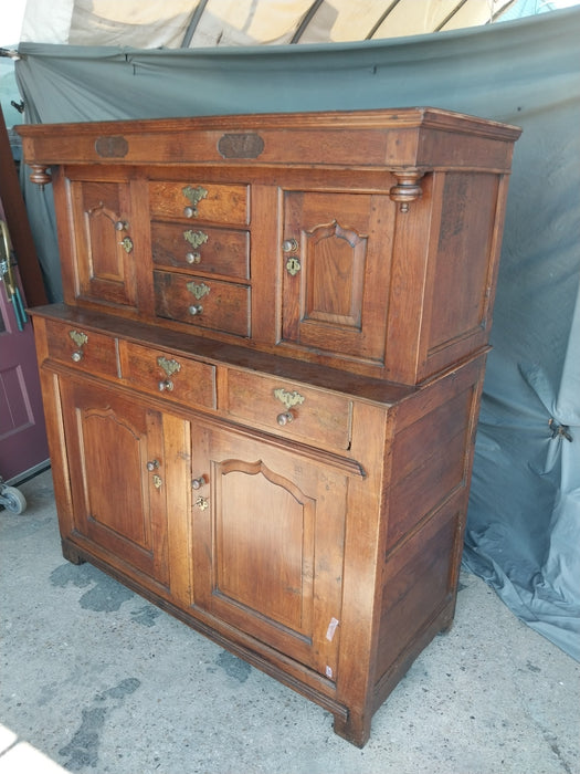 EARLY FLEMISH COURT CUPBOARD