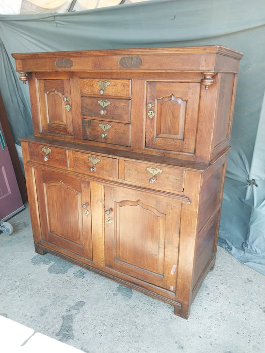 EARLY FLEMISH COURT CUPBOARD