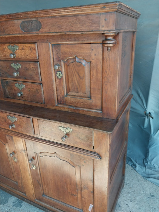 EARLY FLEMISH COURT CUPBOARD