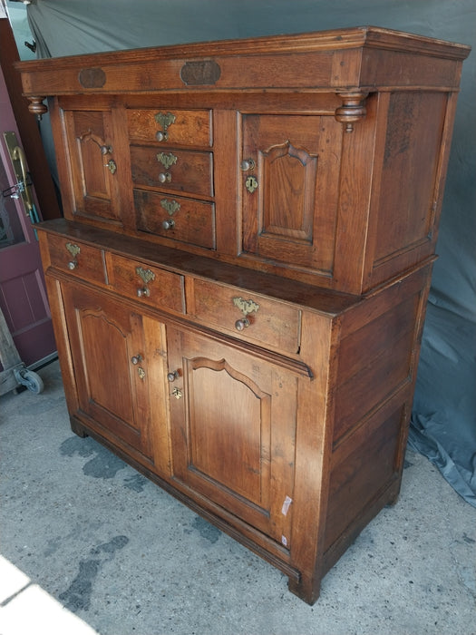 EARLY FLEMISH COURT CUPBOARD