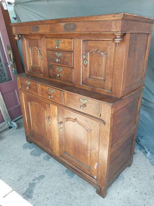 EARLY FLEMISH COURT CUPBOARD