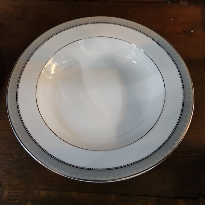 PARTIAL SET OF MIKASA PLATINUM CROWN CHINA