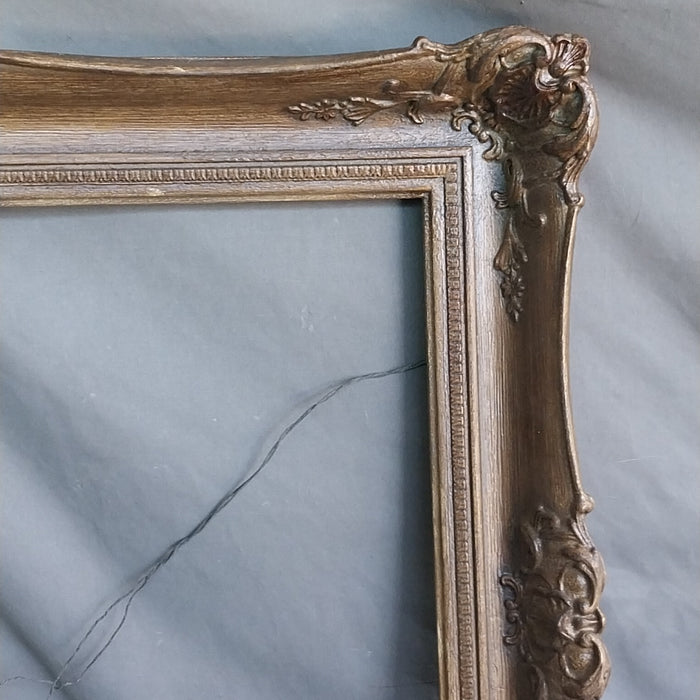 ORNATE FAUX FINISH BROWN FRAME