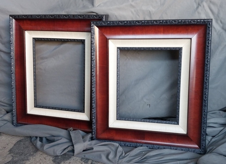 PAIR OF FANCY FRAMES