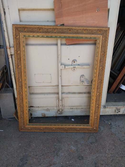 ORNATE FRAME WITH VERDIGRIS