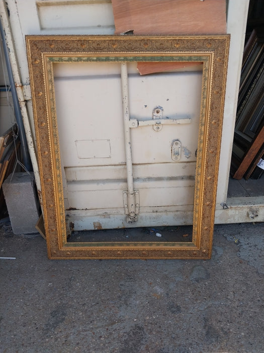 ORNATE FRAME WITH VERDIGRIS