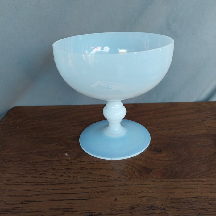 OPALESCENT GLASS COMPOTE