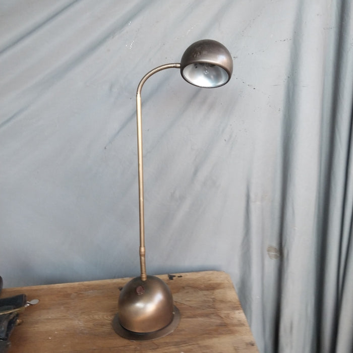 MID CENTURY BRASS ARTICULATED LAMP