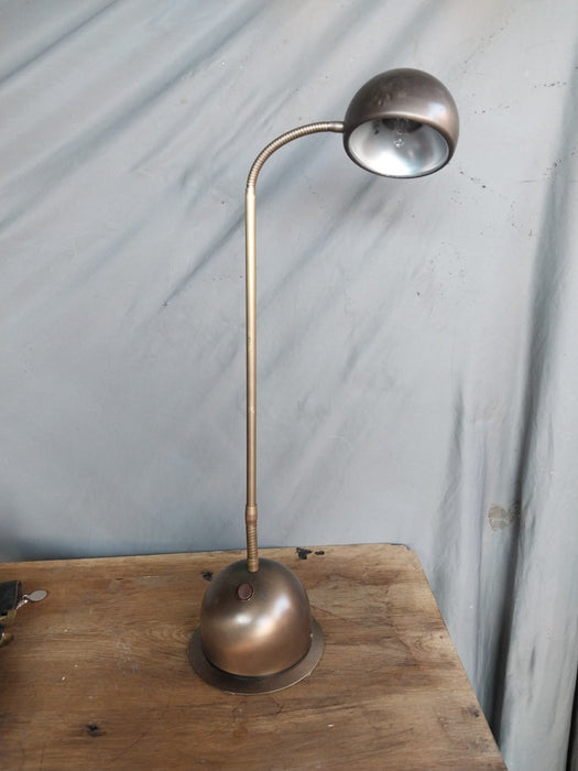 MID CENTURY BRASS ARTICULATED LAMP