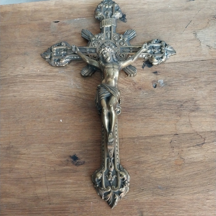 BRONZE CRUCIFIX