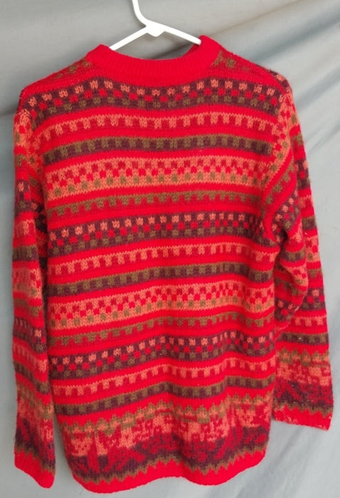 RED ITALIAN SWEATER