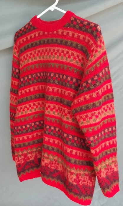 RED ITALIAN SWEATER