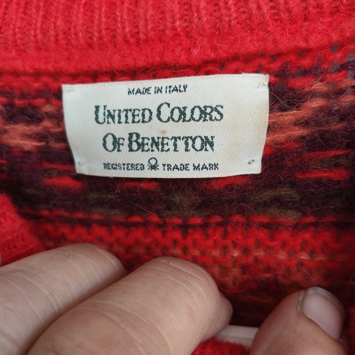 RED ITALIAN SWEATER