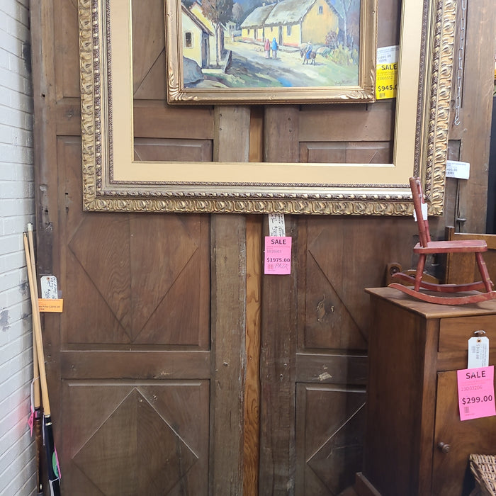 PAIR OF 200 YEAR OLD HUGE DOORS