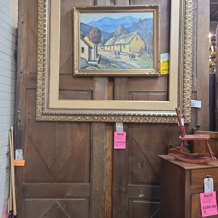 PAIR OF 200 YEAR OLD HUGE DOORS