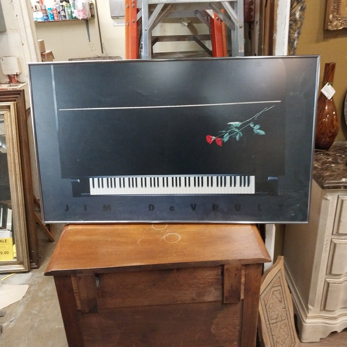 PIANO POSTER -JIM DEVAULT