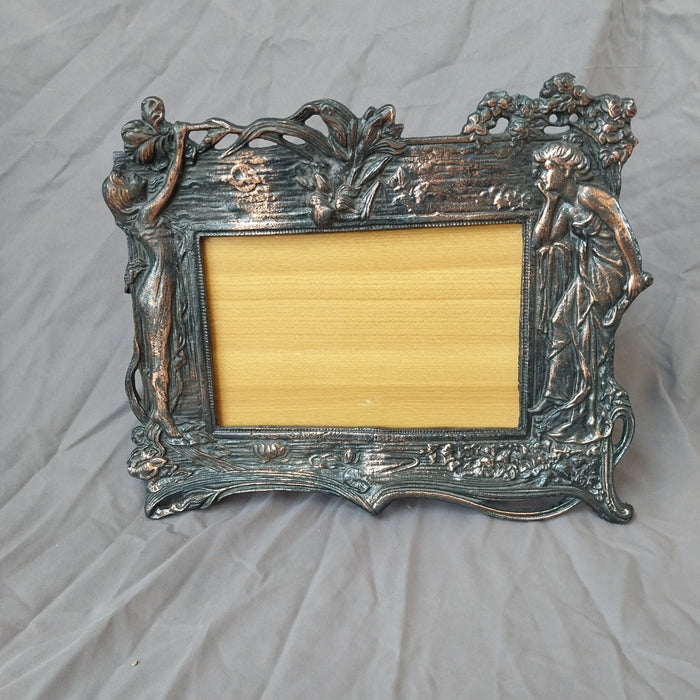 ART NOUVEAU STYLE COPPER IODIZED FRAME