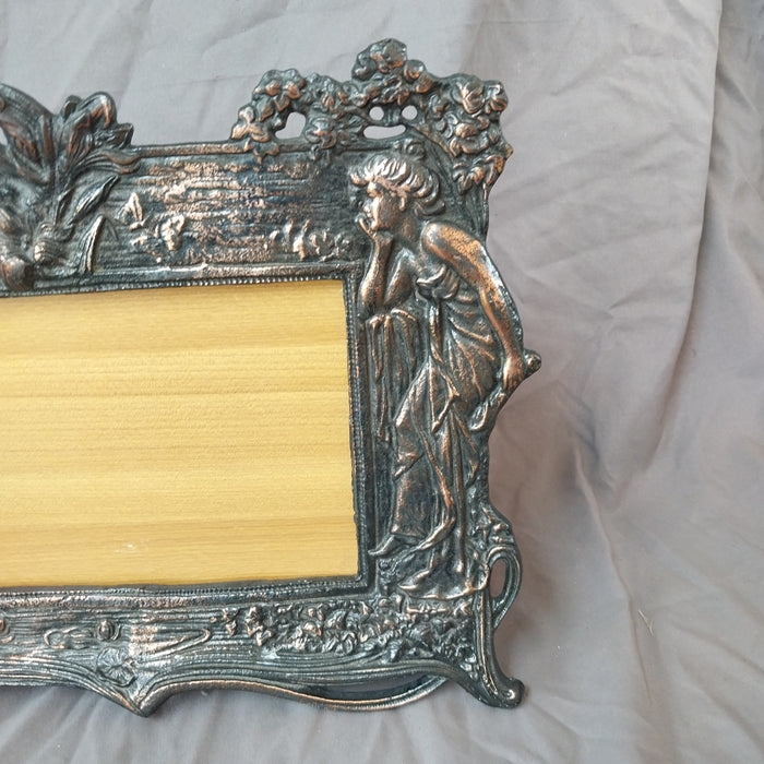 ART NOUVEAU STYLE COPPER IODIZED FRAME