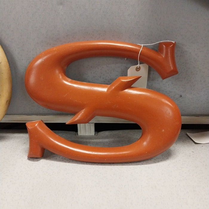 ORANGE WOOD LETTER