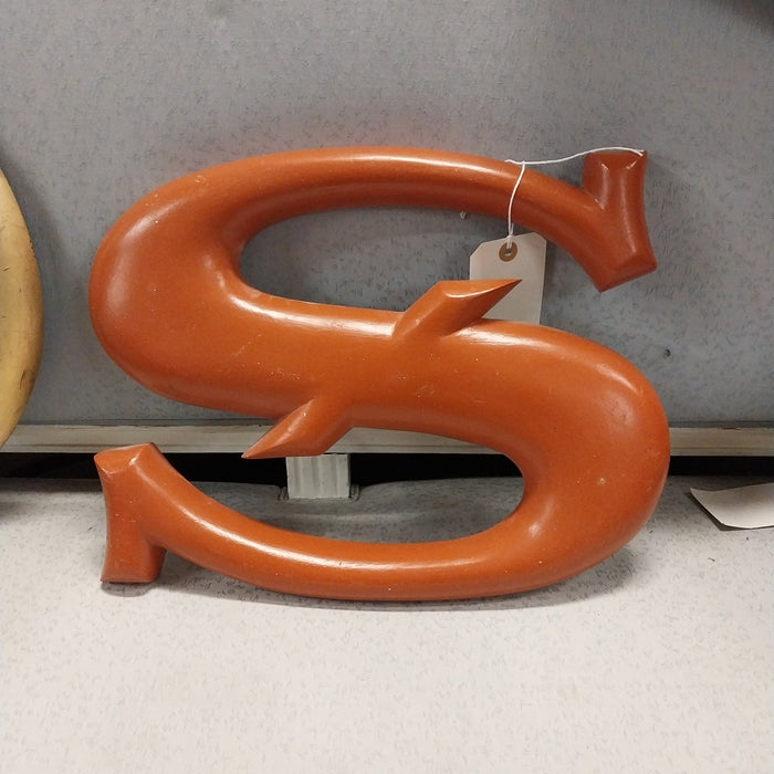 ORANGE WOOD LETTER