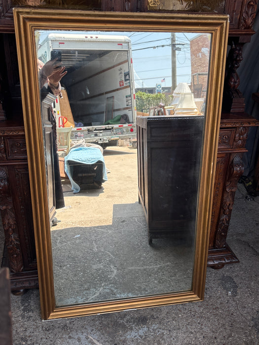 TALL FRENCH GILT FRAMED MIRROR