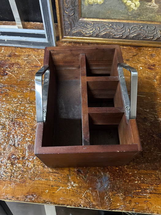 WOODEN CADDY