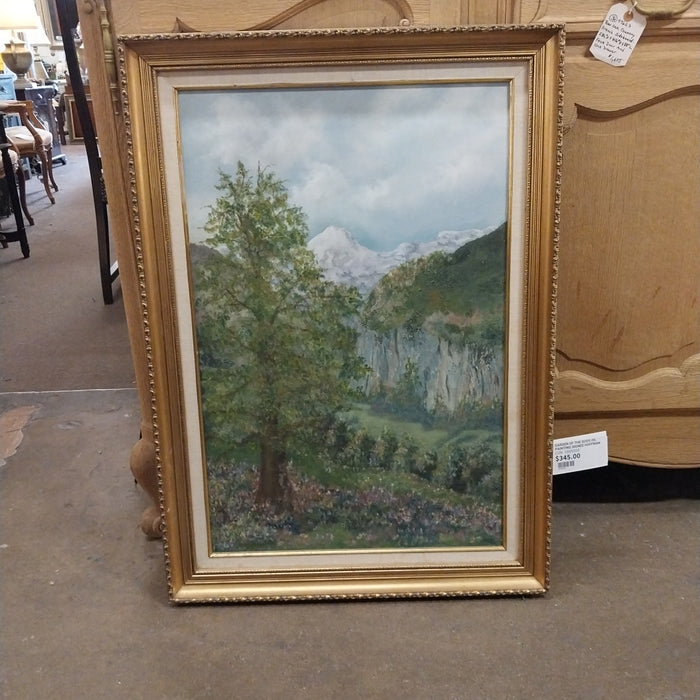 GARDEN OF THE GODS OIL PAINTING SIGNED HOFFMAN