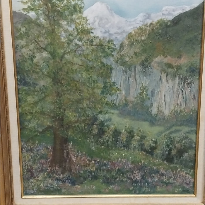GARDEN OF THE GODS OIL PAINTING SIGNED HOFFMAN