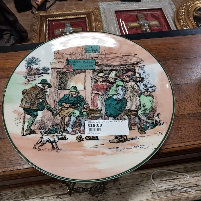 ROYAL DALTON COBBLER PLATE