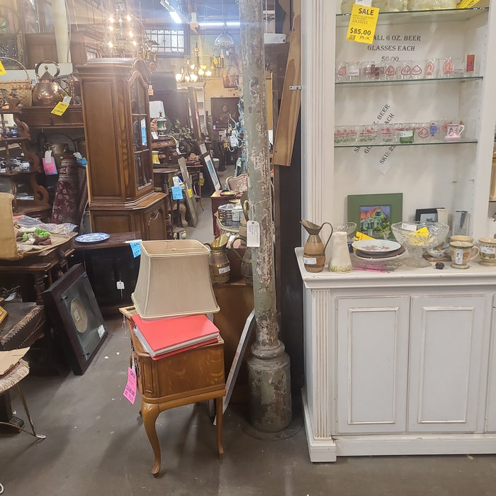 TALL ANTIQUE IRON STREET LIGHT POLE