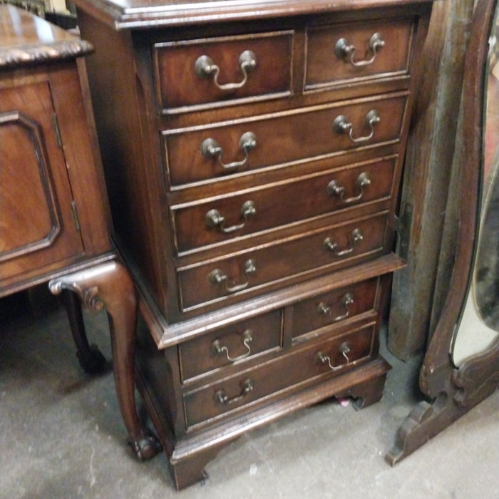 PETITE MAHOGANY TALLBOY CHEST