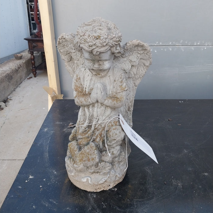 SMALL CONCRETE ANGEL