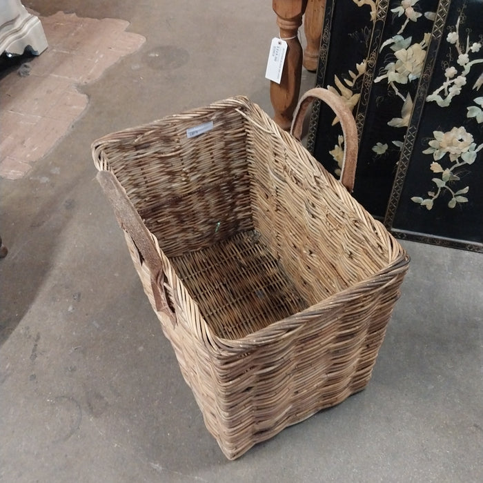 HUGE WICKER BASKET