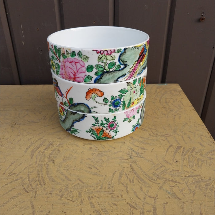 SET OF 3 JAPANESE STACKING BOWLS