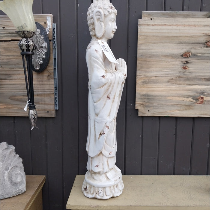 GLAZED CERAMIC BUDDHA