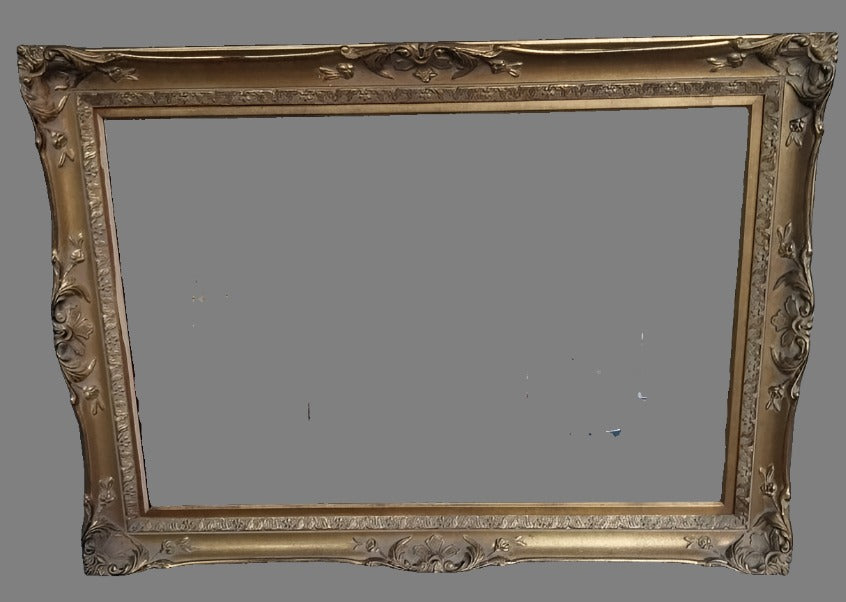 LARGE ORNATE GOLD FRAME